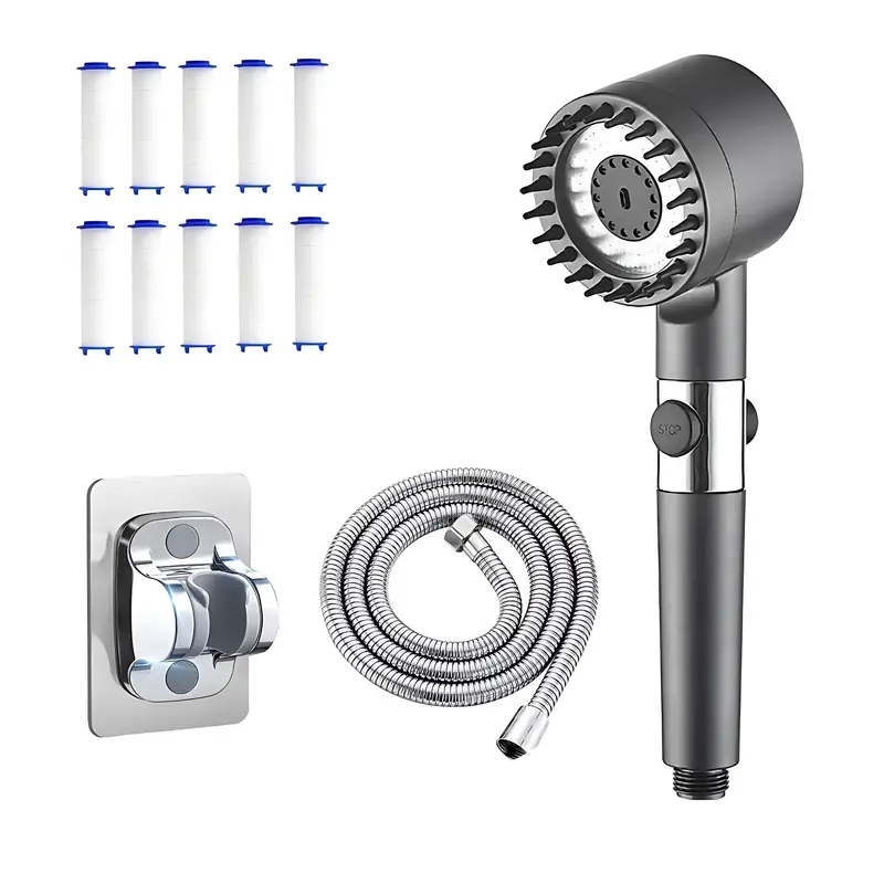 ION DROPS Filtered Shower Head