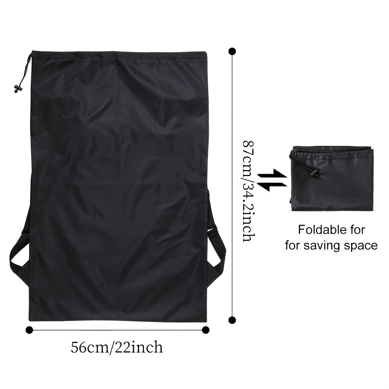 E-shop Schultertasche, Wäschetasche aus Polyester, Tasche mit Kordelzug, , großes Fassungsvermögen, geeignet für Studentenreisen, Aufbewahrungstasche