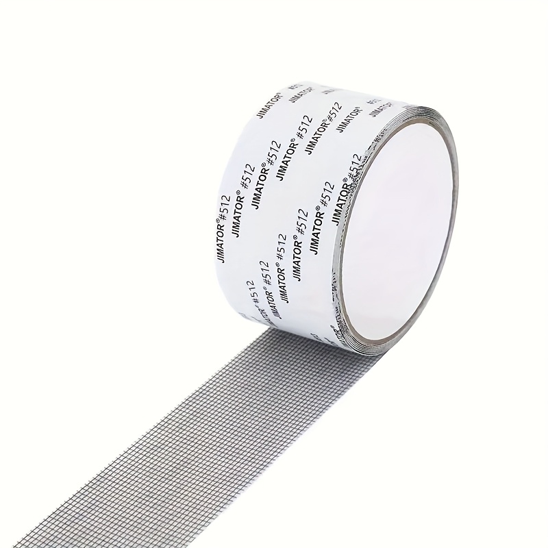 39.3in Strong Adhesive Fiberglass Mesh Repair Tape, Suitable For Waterproof Self-adhesive Repair Of Dormitory Screens And Curtains, Ideal For Repairing Screens And Curtains