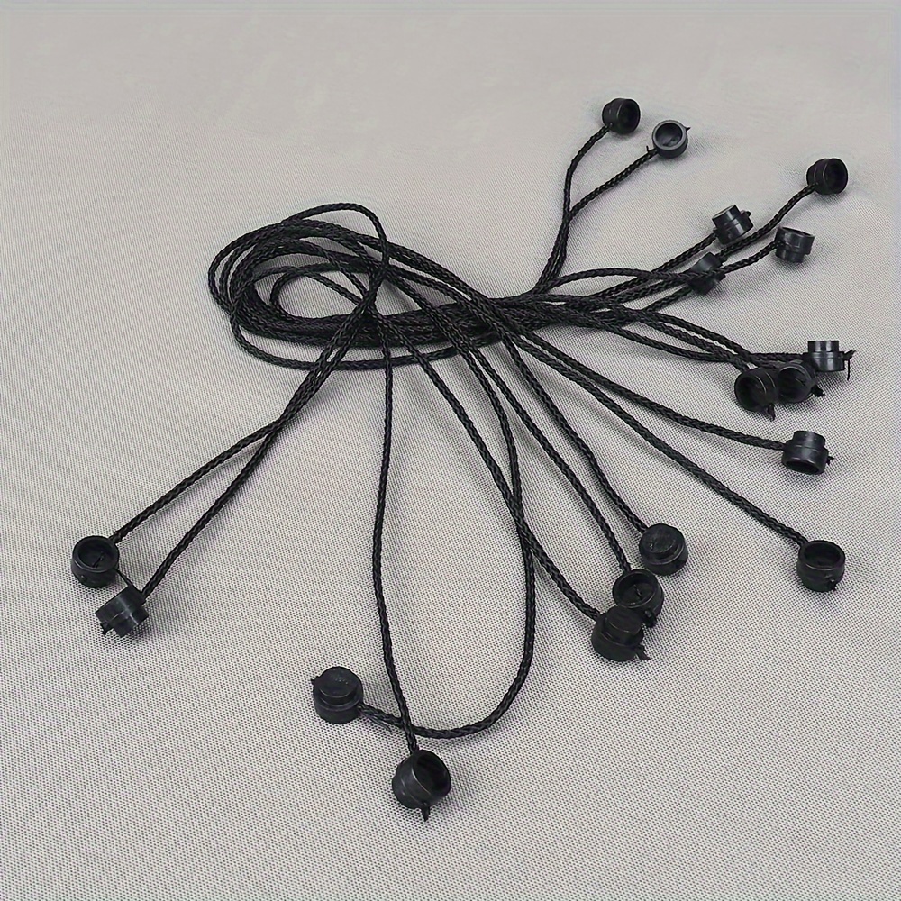 Image of 10pcs Moc Scene Splicing Line Compatible With 14226 Approximately 23.5cm With Particle Rope At Ends X127c31 Building Block Accessories Weapons Parts