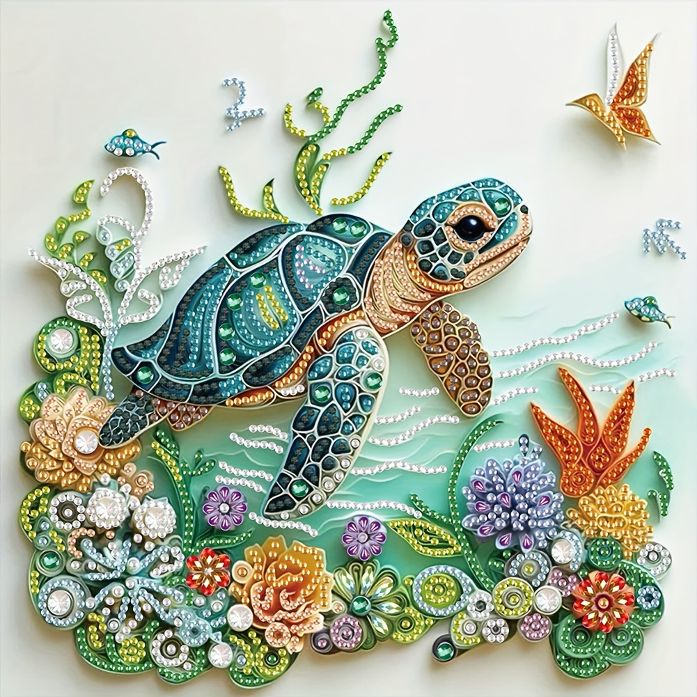 

Diy Painting 5d Turtle Release Your Light Finished More