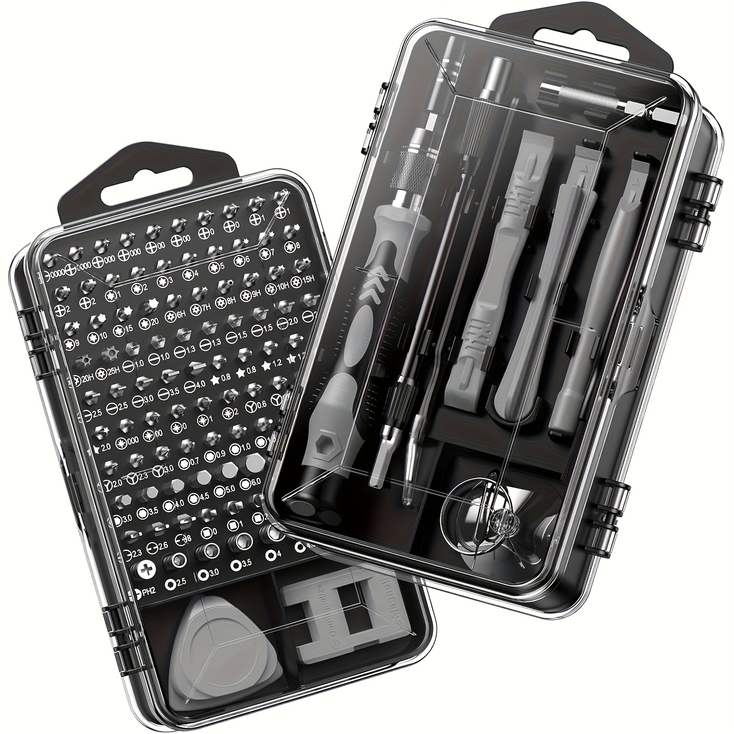TEMU 117/138pcs Precision Screwdriver Set, Suitable For Computers, Mobile Phones, Watches, Glasses, Electronic Products And Other Products. All