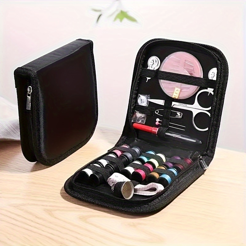 

Canvas Sewing Kit - Compact Travel-friendly Mini Set For Quick Repairs, Essential Craft Supplies, Use