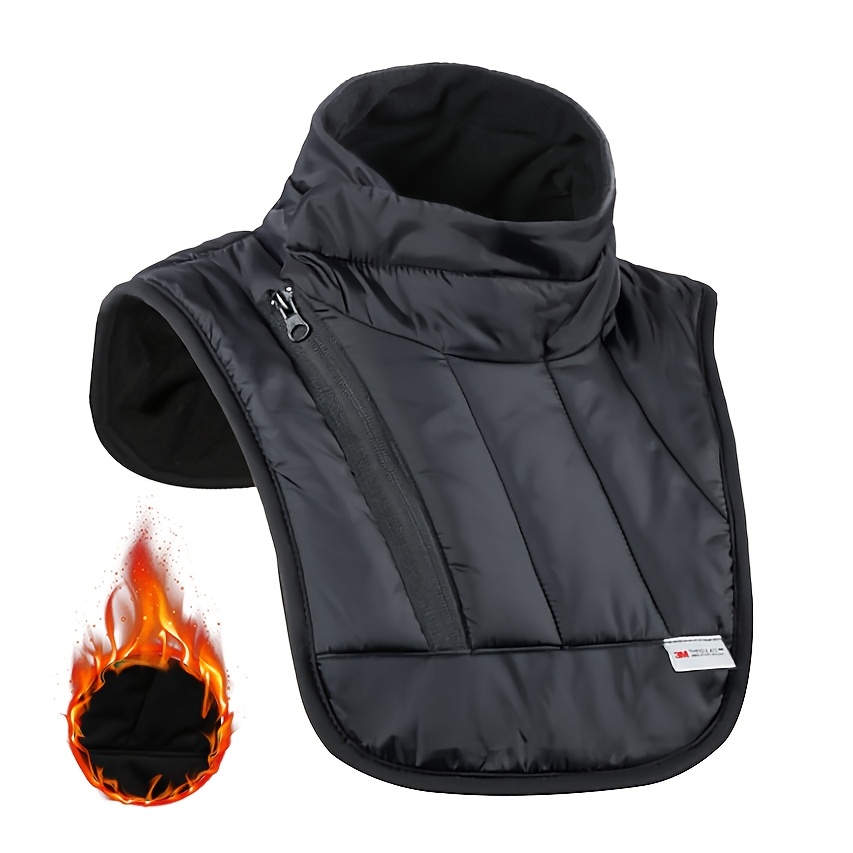 

Universal Neck Gaiter For Spring, Autumn, And Winter, For Outdoor Cold Protection, Featuring Fleece Lining For , Suitable For Motorcycle Riding, Skiing, And Cycling.