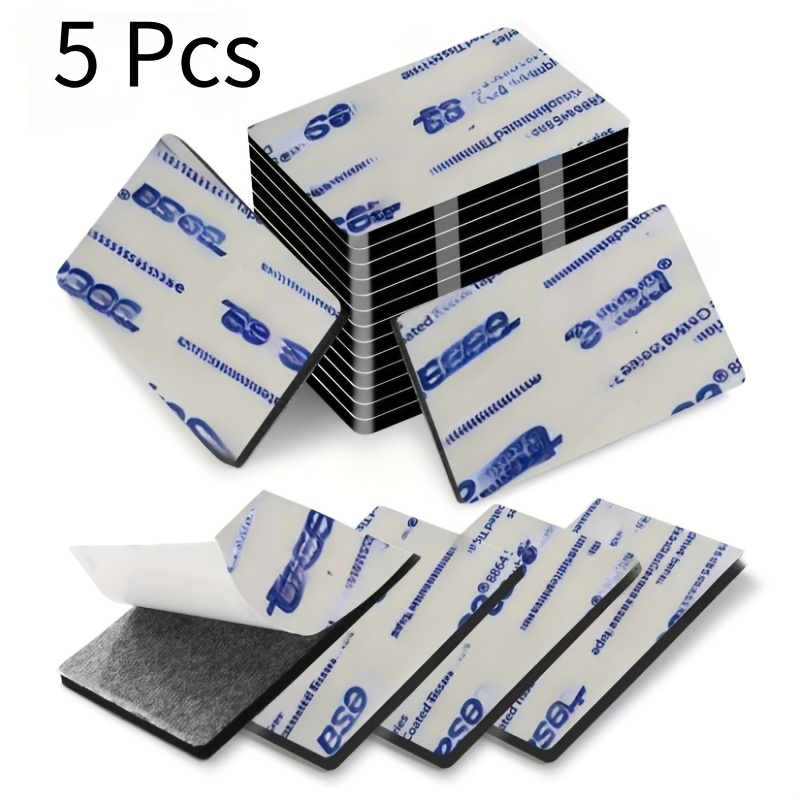 TEMU 5/10/20pcs Heavy Double-sided Adhesive Pads - Super Strong , Pre-cut Foam Tape For Walls, Cars, Homes, And Offices, Ideal For Pictures, Signs,
