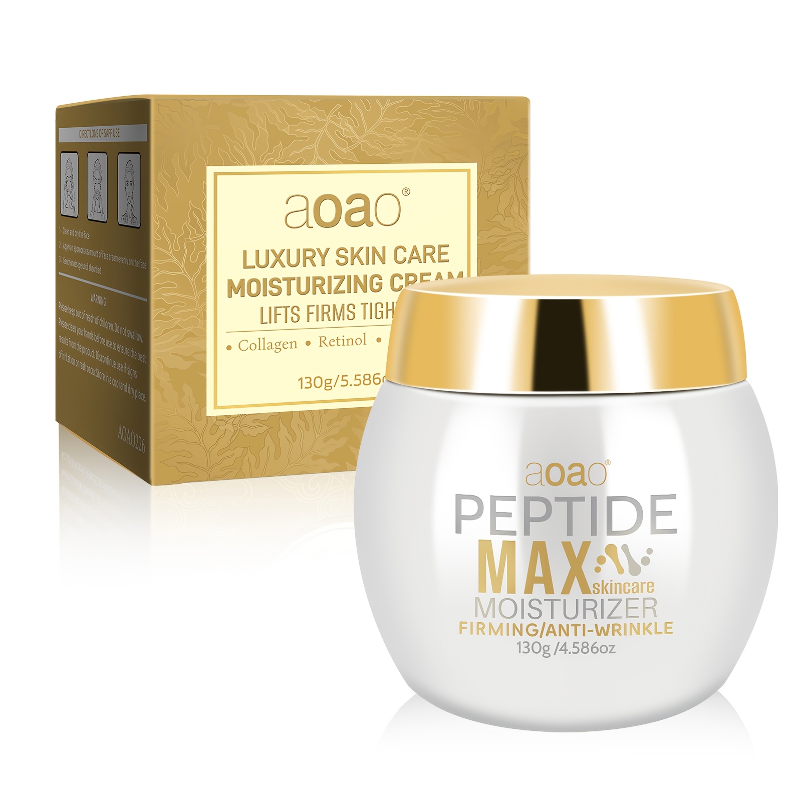 Image of Max Hexapeptide Cream, Nourishes And Cares For The Skin, Leaving It Hydrated And . A Daily Moisturizing Cream Designed For Fair Beige Make Skin Looking.