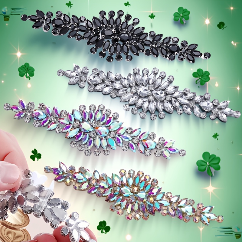 Self-Adhesive Hotfix Rhinestone Stickers for DIY Projects