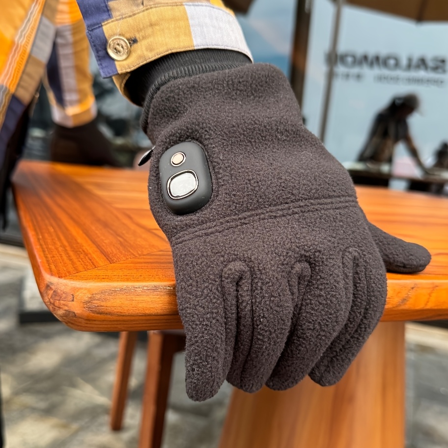 thickened work gloves electrically heated gloves built in battery heating to   adjustable temperature washable hand protection safety work gloves for industrial construction carpentry winter promotions winter clearance Product details 10