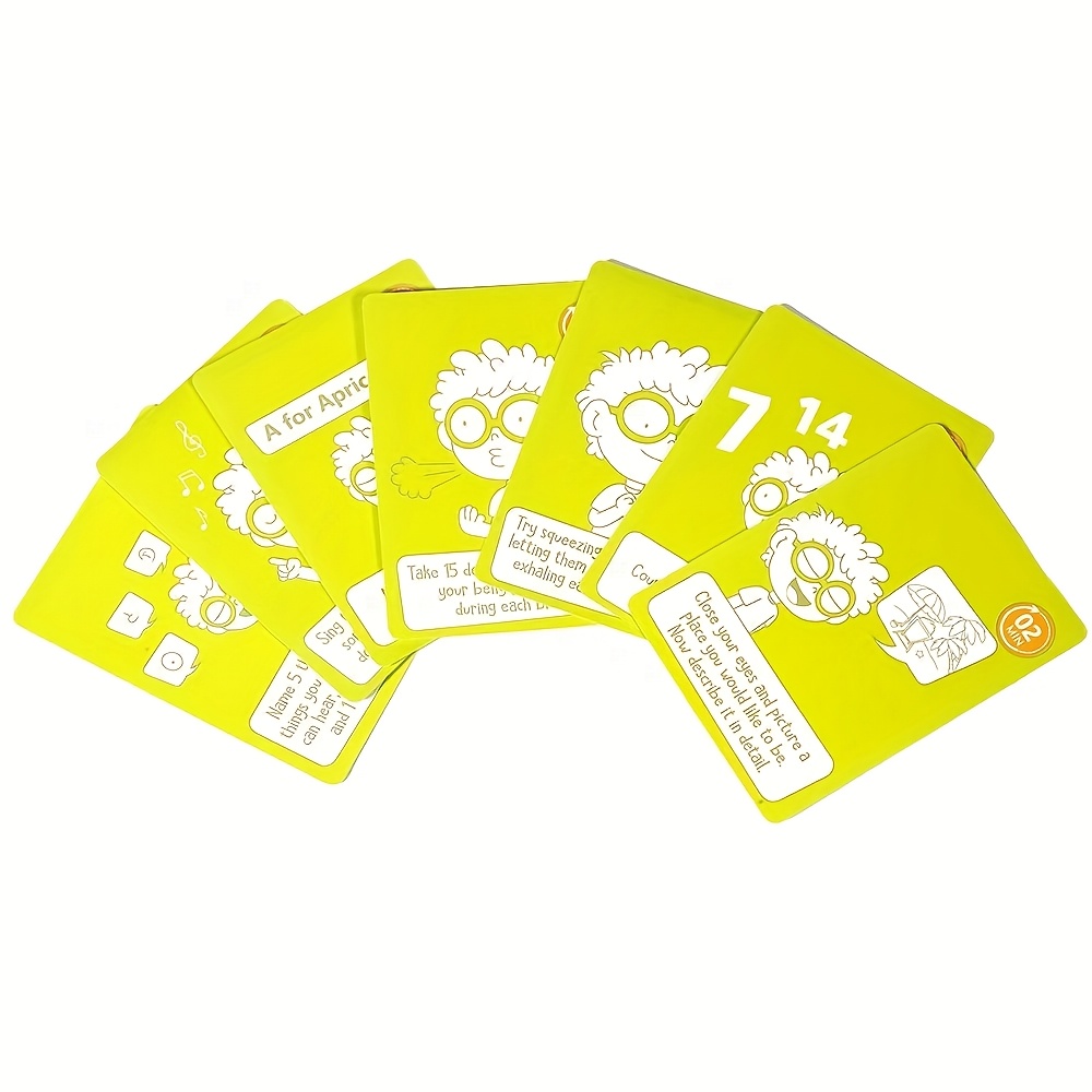 Emotional Control Mindfulness Cards, Perfect Gift for Any Occasion