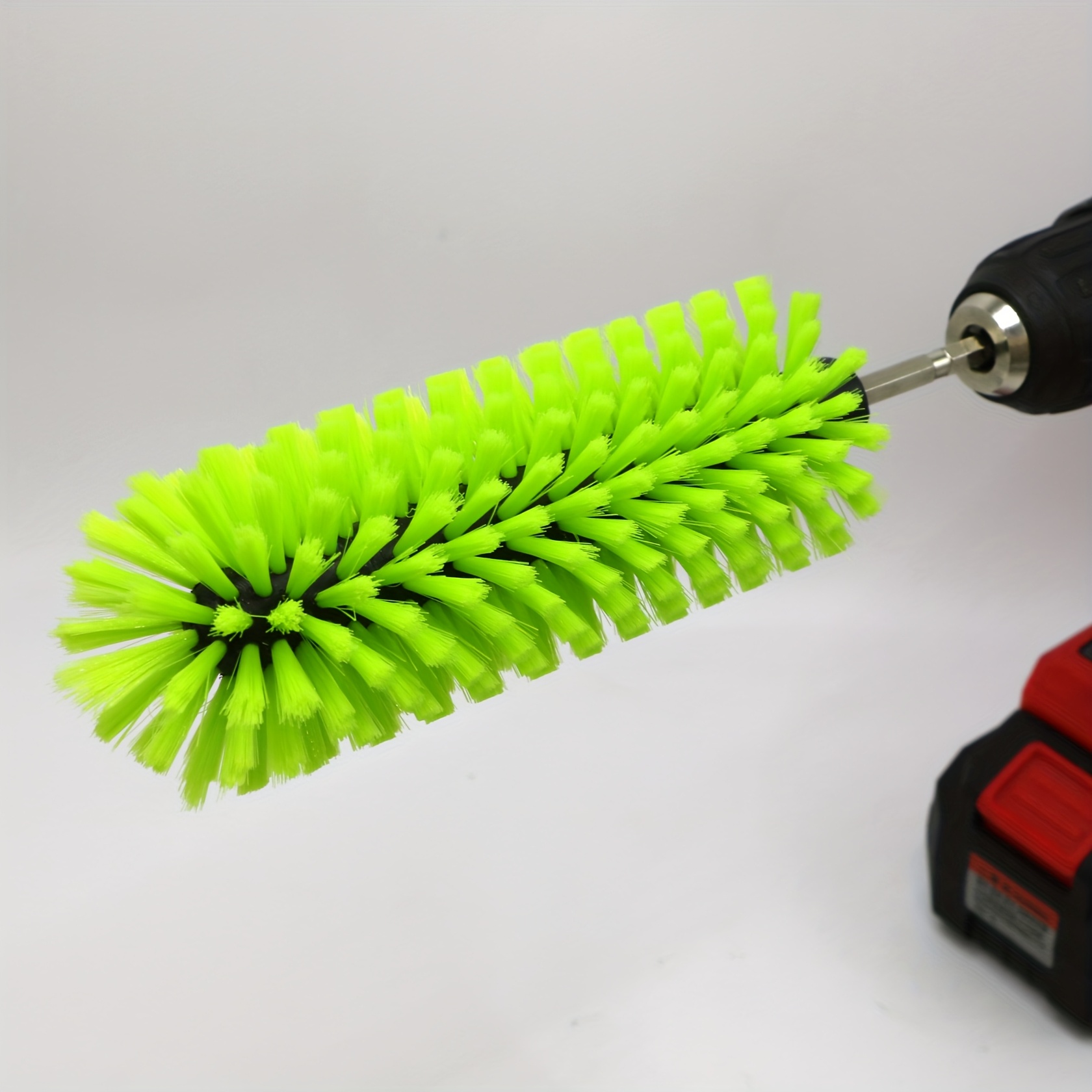Car Upgraded Version Lengthened Car Maintenance Brush, Car Wash Beauty Wheel Rim Detailing Brush