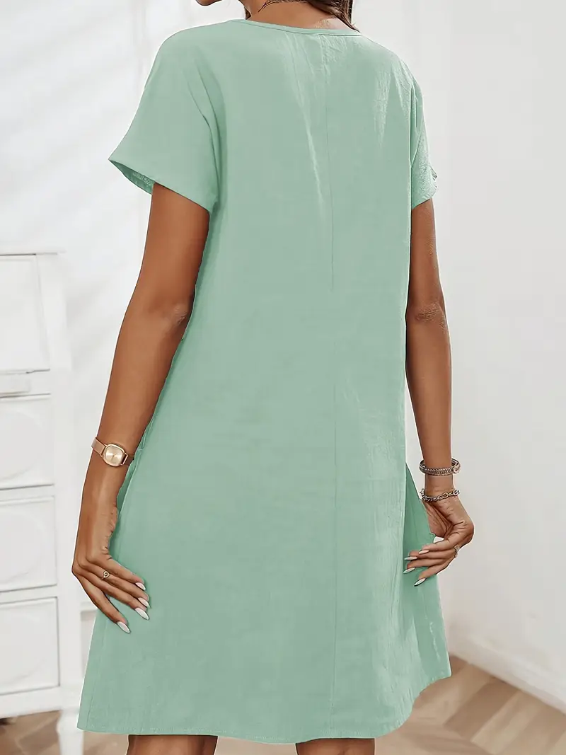 Por esta razón, λεπτομέρειες κουμπιών και διπλά τσέκα - καλοκαιρινή φόρα για την άνοιξη/καλοκαίρι, σωλήνας, γύρω στο λαιμό, ελαφρύ υλικό, φόρα για την άνοιξη/καλοκαίρι | φόρα με γύρω στο λαιμό | λάμψη στο υλικό Στοιχεία 1