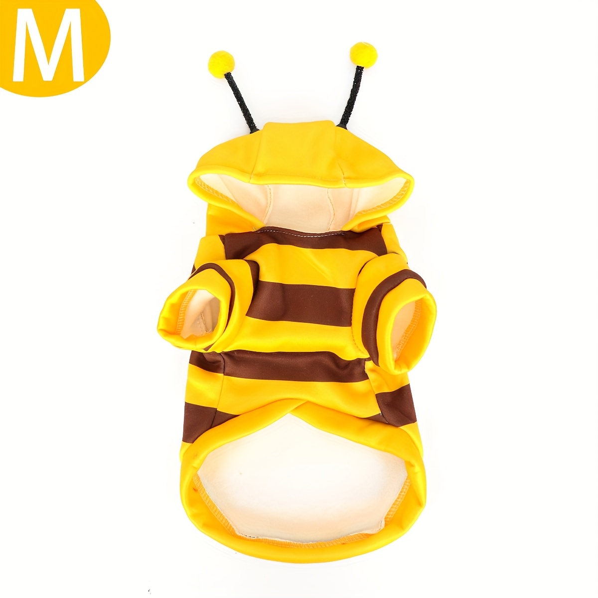 TEMU A Pet Hoodie Featuring A Bee Transformation Design, Suitable For Pets Weighing Under 8