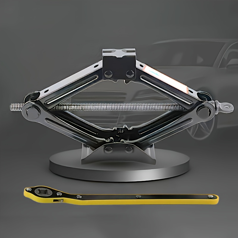 XPOtool Rangierwagenheber Hydraulisch 3t – Hubhöhe 85–500 Mm, Mit Doppelkolben & Vier Rollen, Mobil & Kompakt
