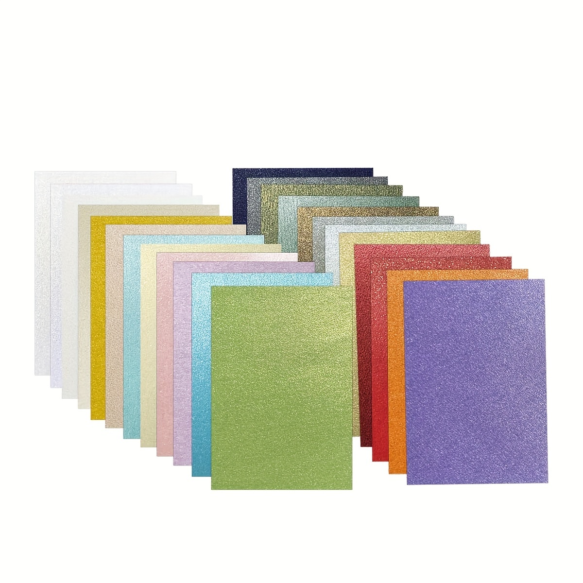 

Premium Paper Pack - 120gsm, Single-sided , Assorted Colors (25), Ideal For Diy Crafts, Scrapbooking & Badge Making