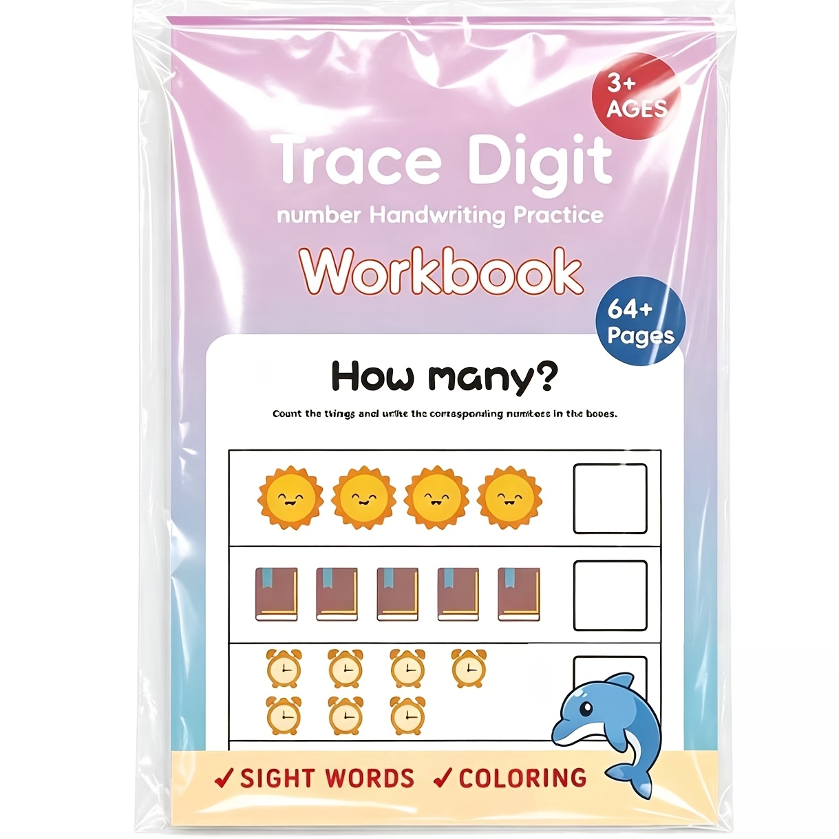 Preschool Math Workbook: Number Tracing, Addition And Subtraction Math Workbook For Toddlers Ages 3+ And Pre K