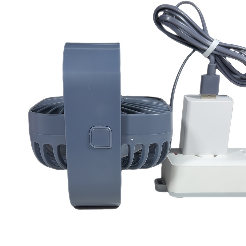 Image of 2026 New Model Desktop Fan, Portable, , Powerful Airflow, Usb Powered, Stylish Design, Summer Cooling Device, Mini Cooling Fan For Home Use, Suitable For Office, Bedroom, Study Room, For Outdoor Trips