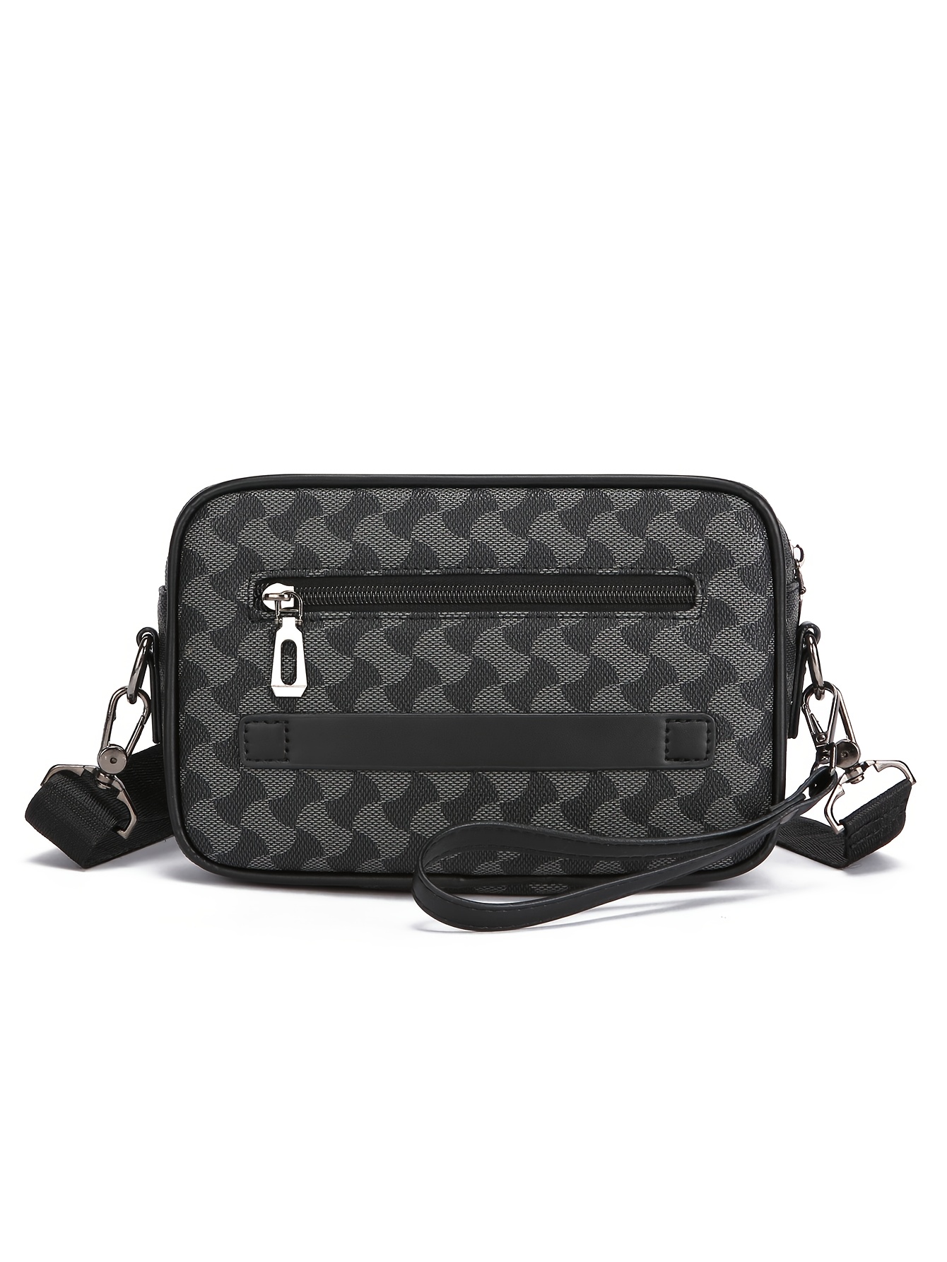 a versatile clutch with a casual   design this crossbody bag features   its a small square pouch for daily     storing your phone and     crossbody Product details 5