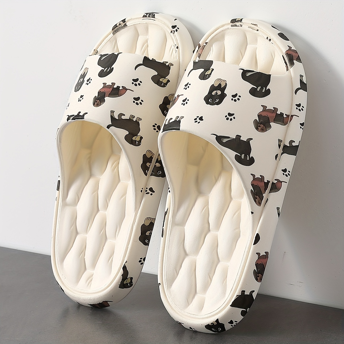 women's cute dachshund slides black eva indoor/outdoor Temu Germany