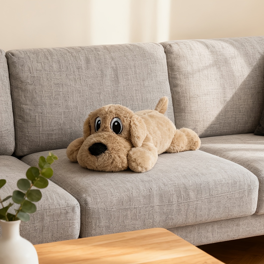 Interactive Chew Toy For Dogs, Canine Companion Toy, Realistic Plush Dog, Suitable For Small, Medium, And Large Dogs, Plush Toy, Large Plush Toy, Comfortable Plush Toy, Halloween, Christmas Gift