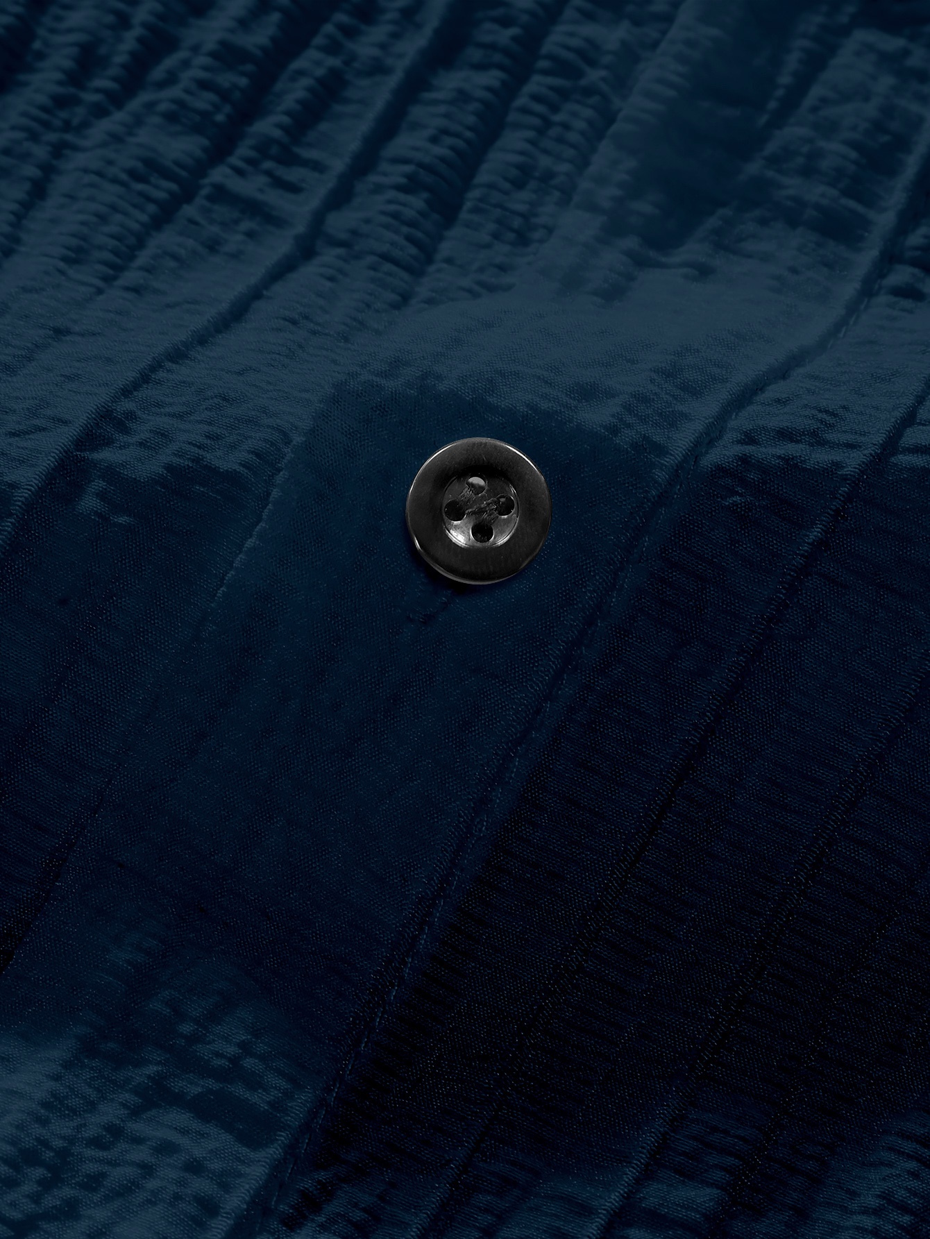 Owens OBM Men's Summer Short Sleeve Shirt - Lightweight Breathable Solid Color Button-Up Casual Shirt with Stand Collar, Machine Washable for Beach Vacation, Pool Party & Casual Attire, Beach Shirt