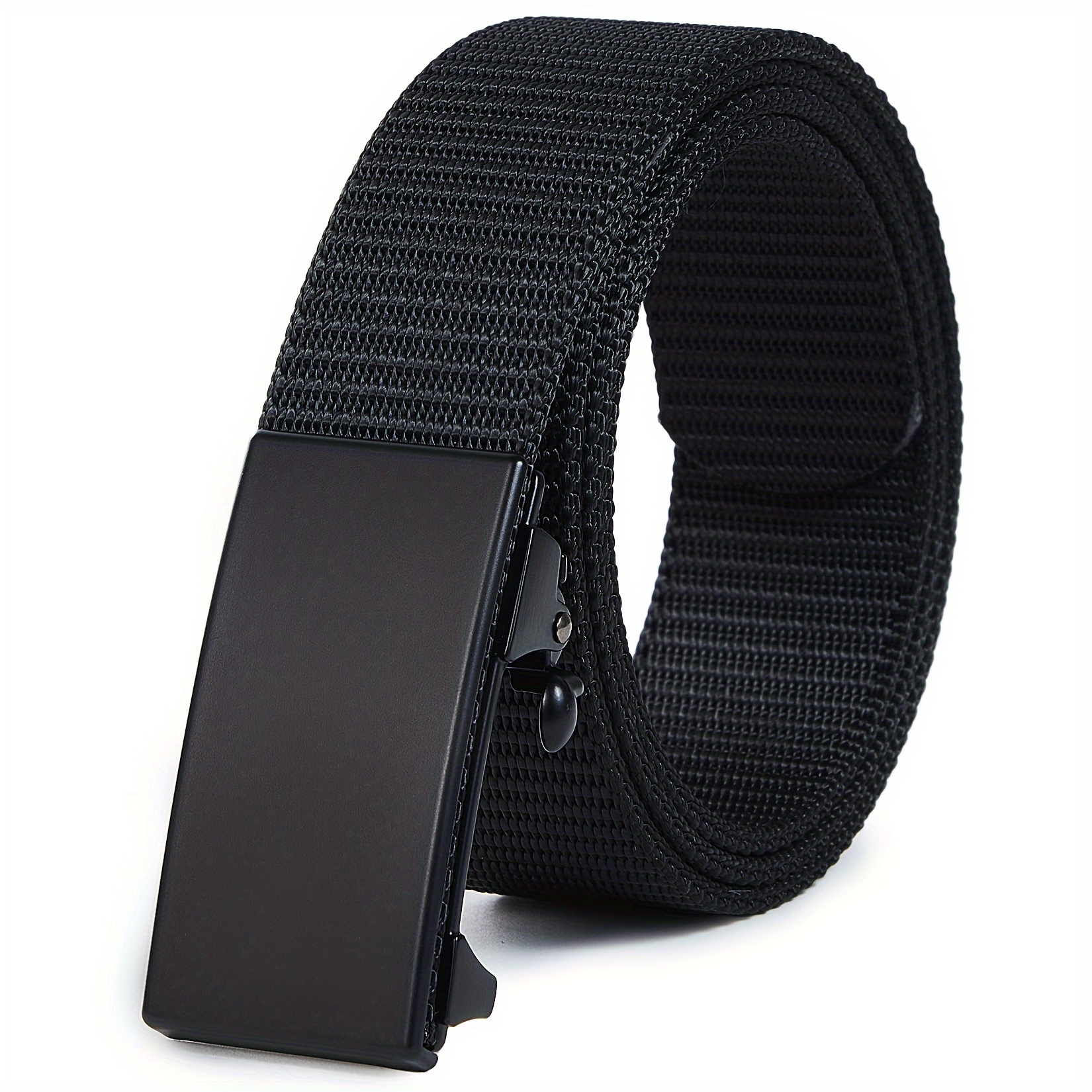 

Mens Gift Ratchet Belts For Men, Nylon Web Belts, 1 3/8"(35mm), Adjustable And Tactical Nylon Belt Casual Golf And Shirts Jeans