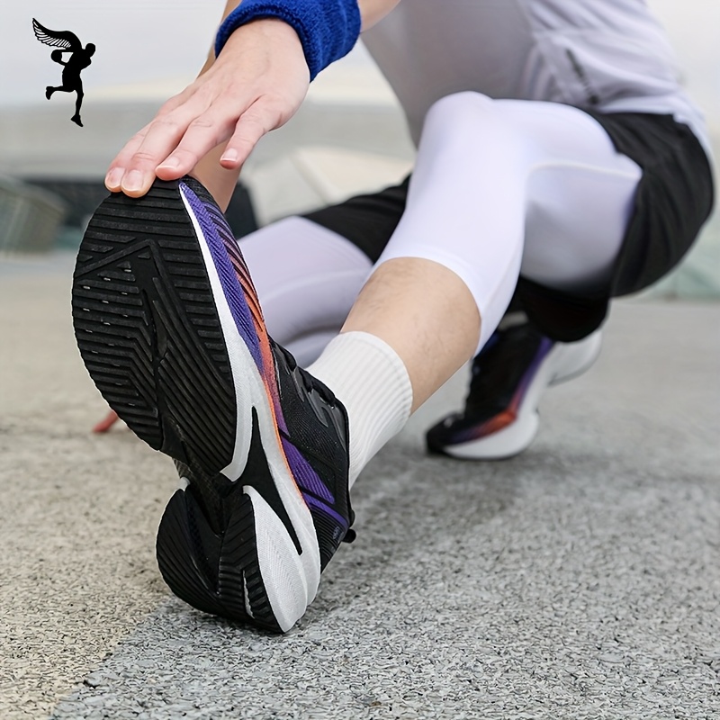 Tenis deportivos para hombre nuevos, suela MD liviana, malla transpirable tejida, para correr en carretera, viajes al aire libre, entrenamiento casual y competencia
