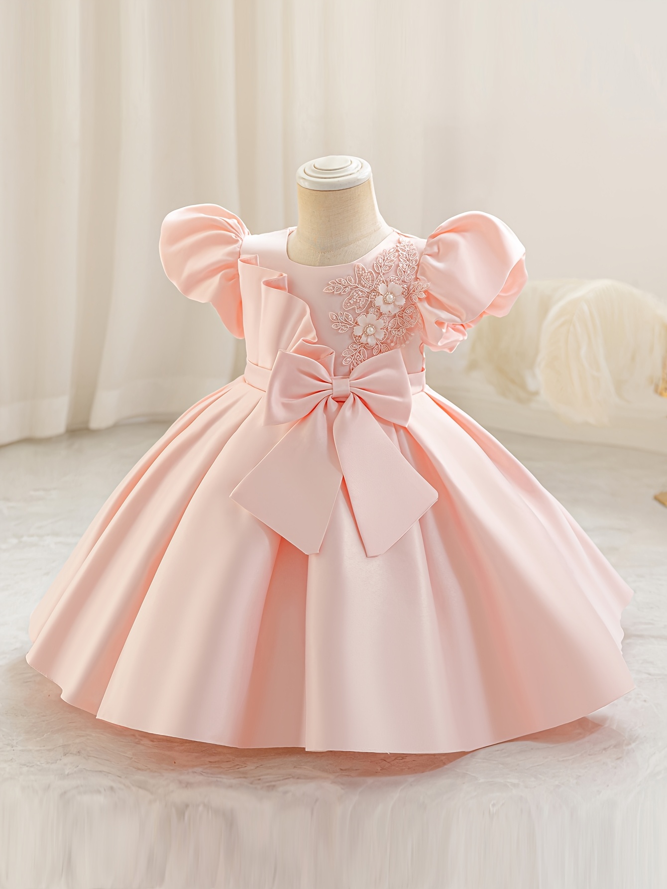 strapless open back dress Princess 1 Year Birthday Tutu Dress with Golden Accents  Mia Belle Girls