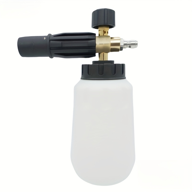 TEMU Thickened Adjustable Multi-angle High-pressure Cleaning Machine Foam Spray Bottle For Household Use, Pa Foam Water Gun, Car Wash Cleaning