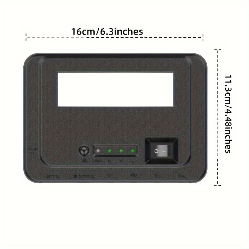 NITEK 9000mAh Solar Generator Kit - Portable, Rechargeable Energy System with USB Charger & LED Light, Durable PET Material - Ideal for Outdoor and Home Use