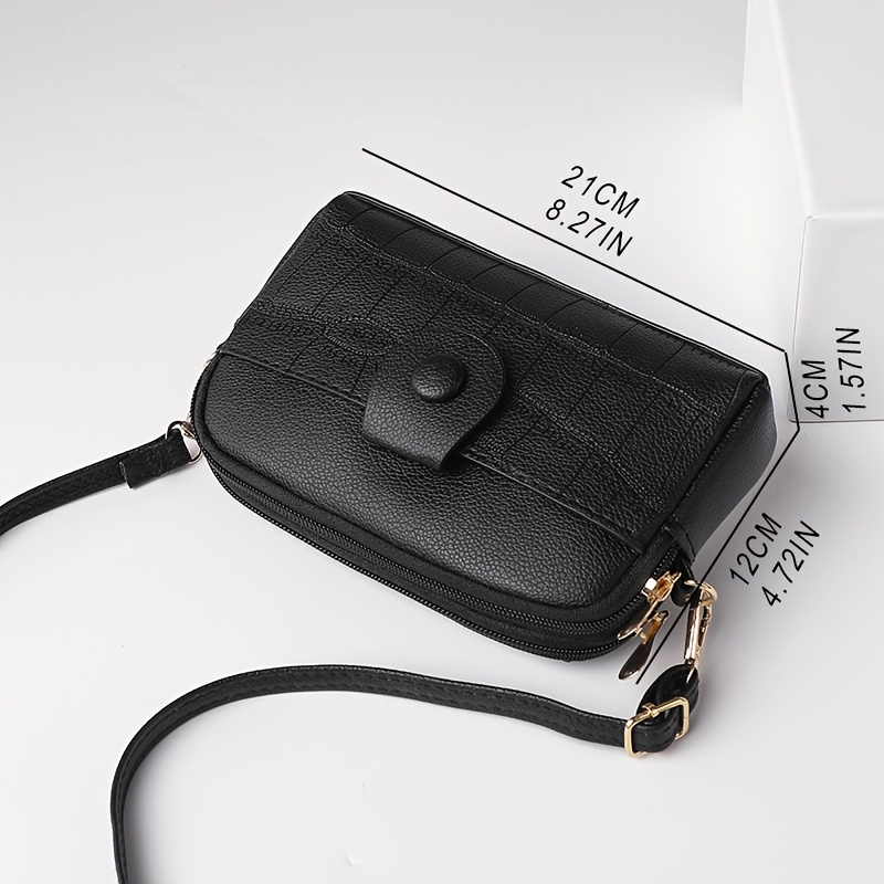 nova party torbica, kompaktna crossbody torbica, slojevita ženska torba, držač za telefon i kovanice, ženska torba za rame i mala večernja torba s više odjeljaka