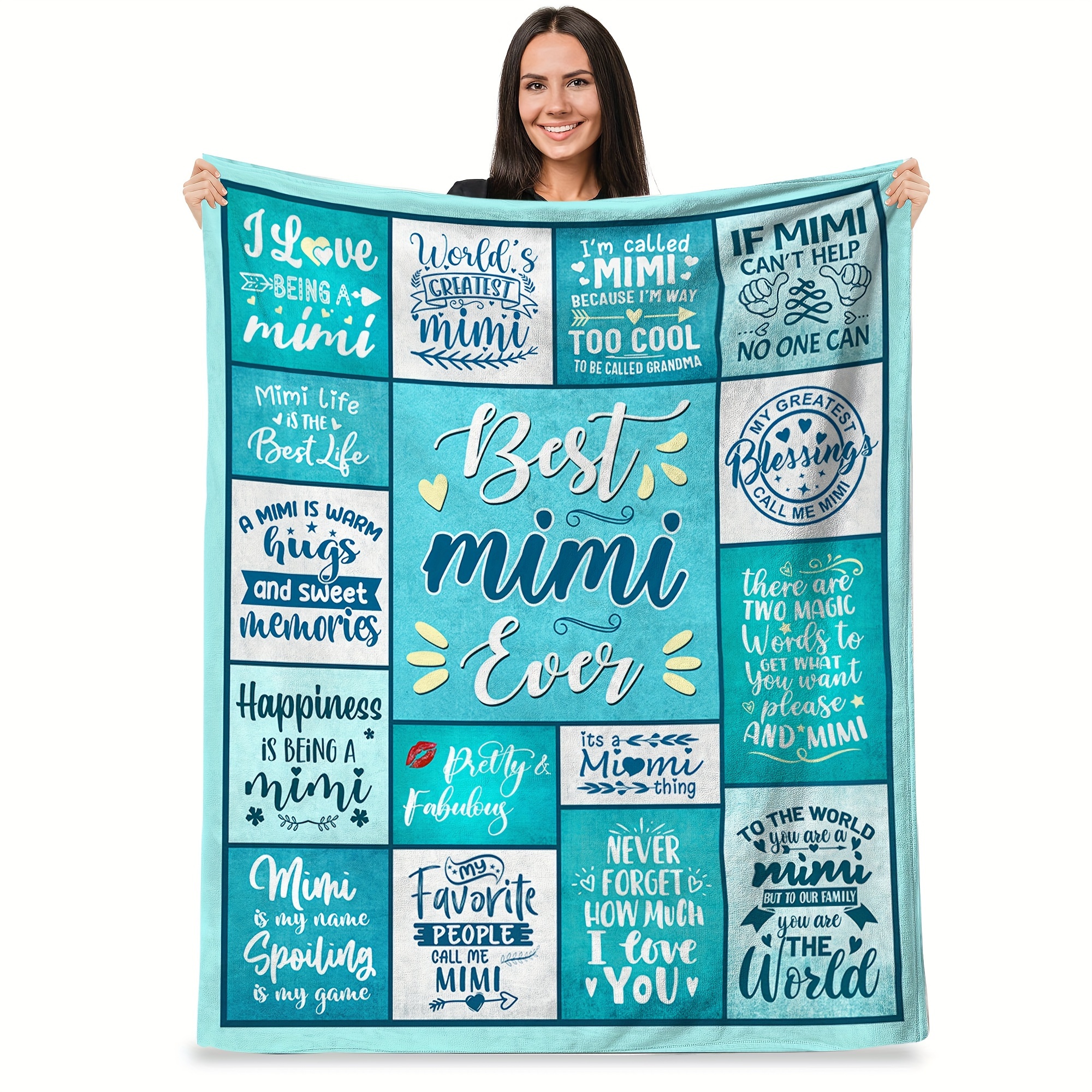 

Great , Gifts Blanket 60"x50" For Grandma, Best Birthday Gifts, Christmas Ideas For