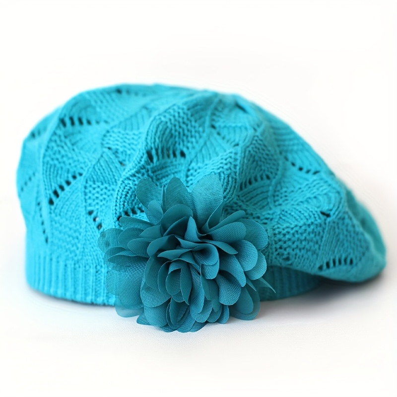 TEMU 1pc Of New Autumn And Beret For Women With In Solid Colors, Available In Various Colors For Everyday Use