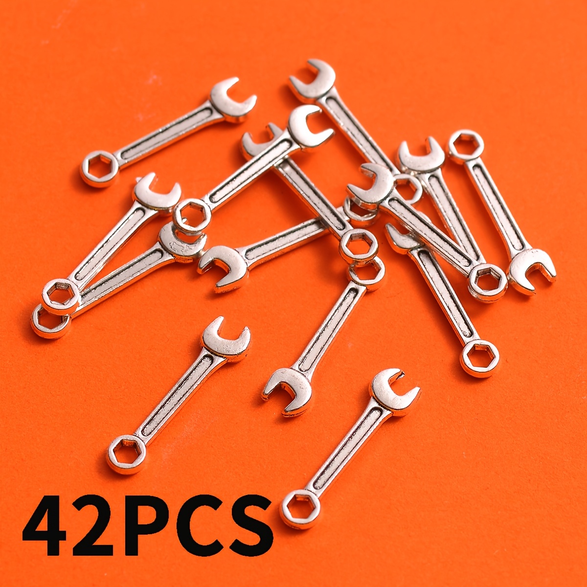 TEMU 42 pièces Mini Clé Vintage, Accessoires de Bricolage pour Bijoux, Matériaux pour Bracelets, , Boucles d'Oreilles et Pendentifs Faits Main,