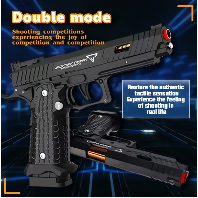 Thcbme Classic 2011 Combat Master Toys - 2pcs SetNon-Slip Texture Design, Multiple AccessoriesCool Modern Tactical Style for Toy WarfareSuitable for Children And Teens Aged 6+ for Exciting Battles