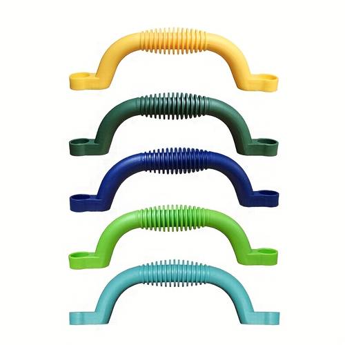 theme park set of 6 random pieces outdoor handles wooden playhouse equipment grips sturdy climbing handles and grips screws not included