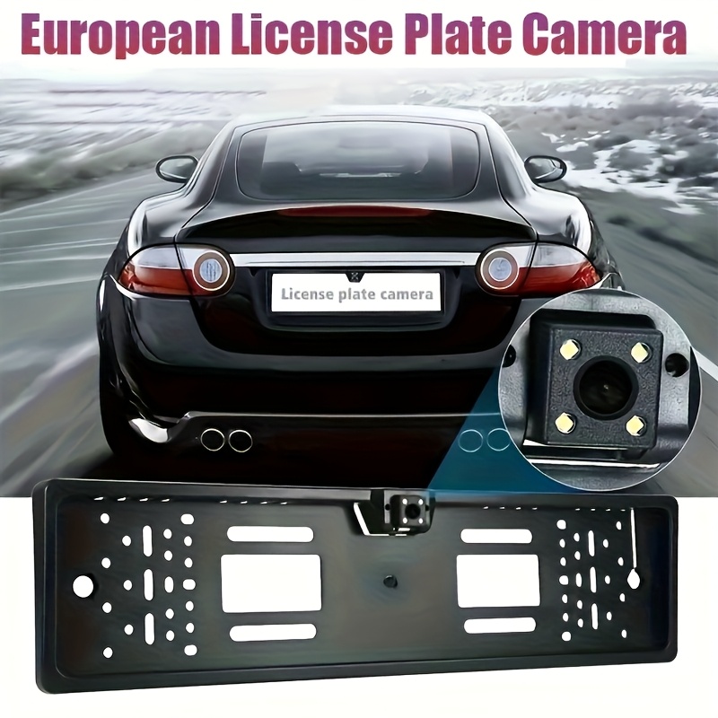 camera de reversare pentru plăcuțe europene cu 4 led-uri și vizualizare nocturnă, compatibilă cu plăci ue, fără baterie Detaliile articolului 4