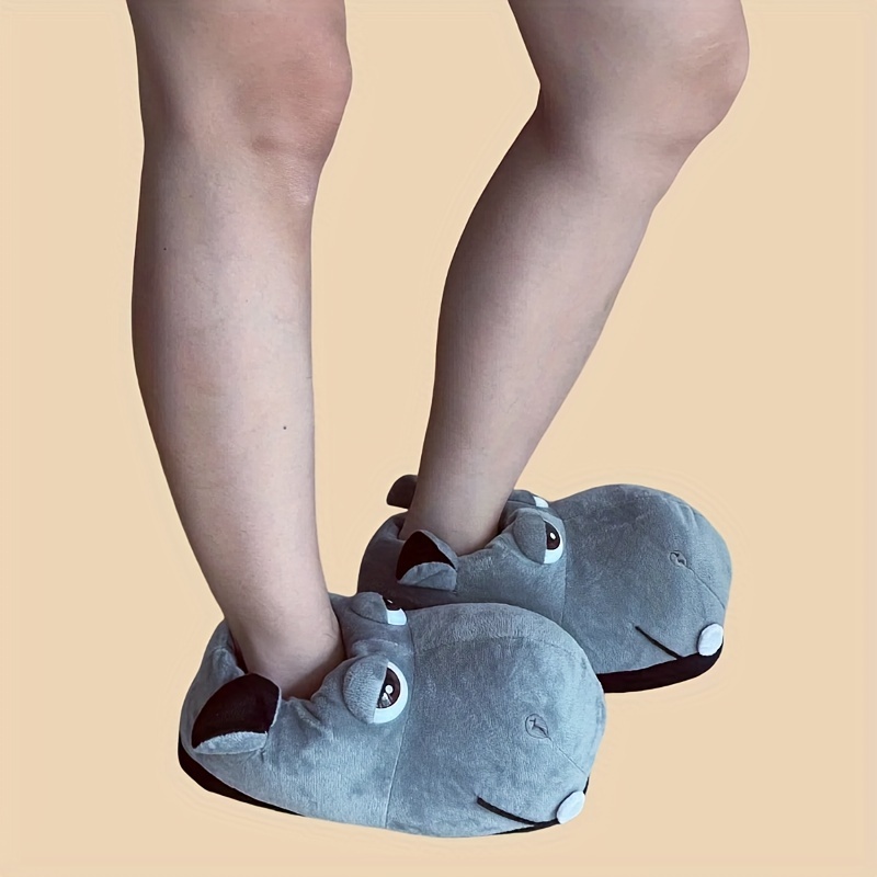pantuflas unisex creativas hipopótamo acogedoras Temu Spain