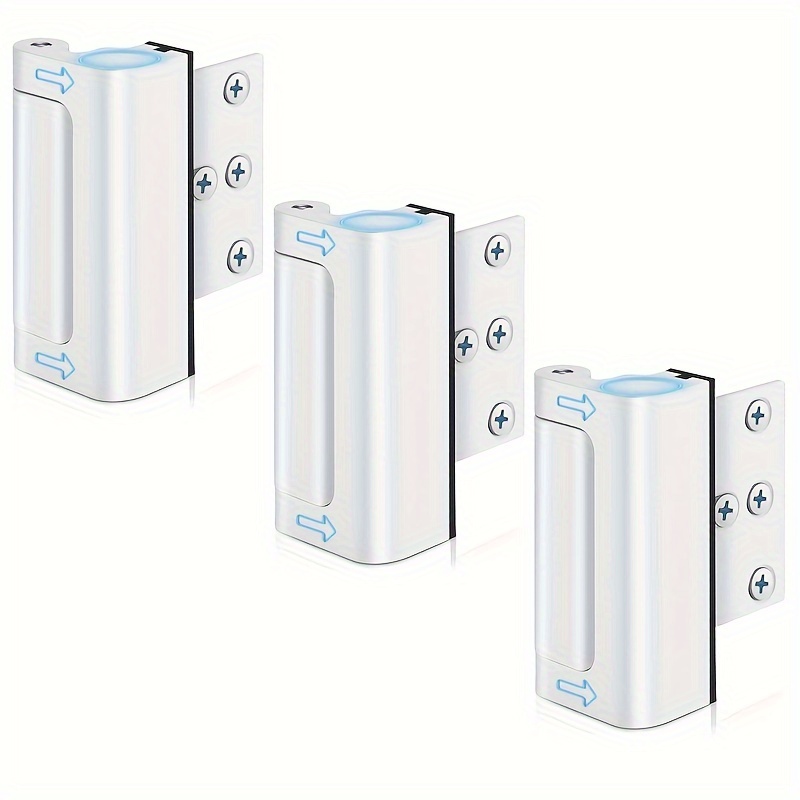 3pcs Upgrade Aluminum Alloy Door Lock