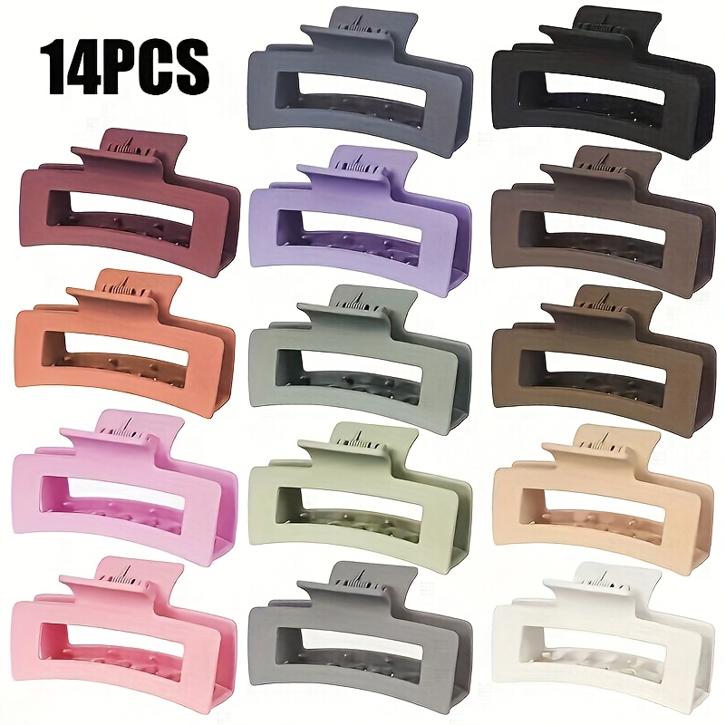 E-shop 14 Stück Neue Haarspange Temperament Hai Clip Haarstyling Clip Haarspange für den Hinterkopf