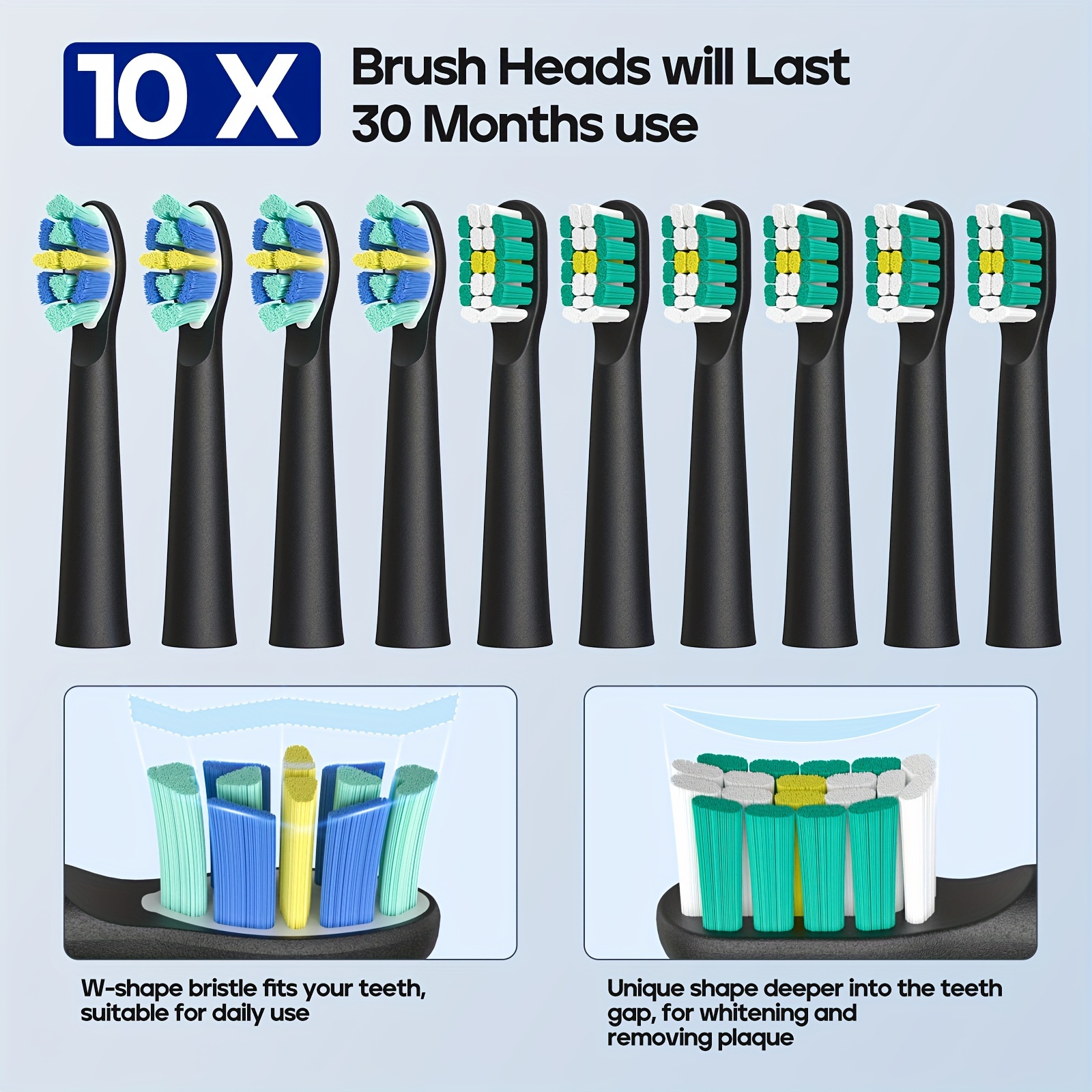 Replacement Brush Head Compatible Braun Oral B Electric - Temu Canada