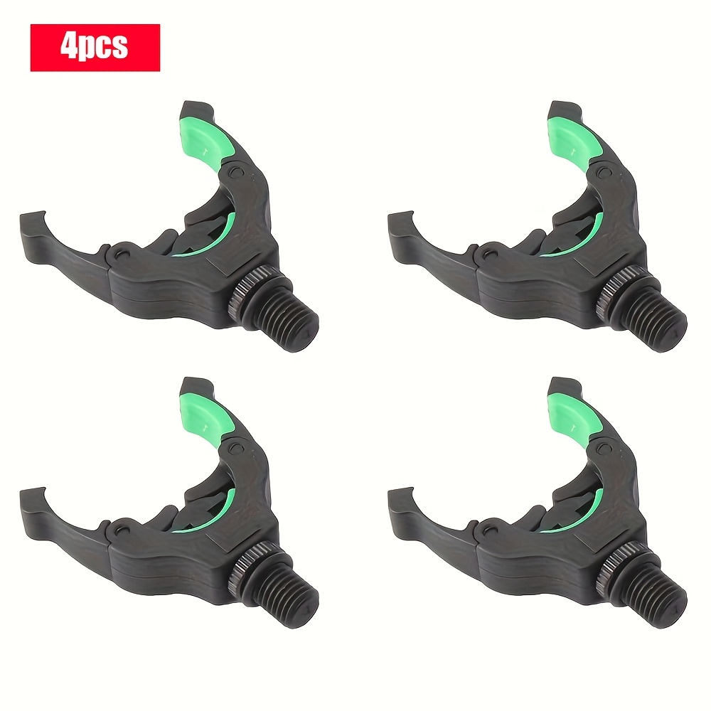 3/4pcs Green Magnetic Nylon Fishing Rod , European-style Fishing Accessories, Suitable For All Types Of Rod Holders