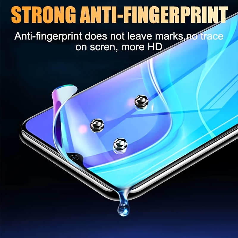 Set 5 bucăți Folie Hidrogel Acoperire Totală pentru Xiaomi Redmi Note 15 14 13 12 11 Pro 4G 5G 15 Pro Plus 14 Pro+ 13 Pro+ 11S 15 15C 14C 13C Poco X7 X6 Pro F6 F5 M6 C65, Folie Protectorie Moale pentru Ecran, -zgârieturi, Ultra HD, -amprentă, Compatibilă cu Huse
