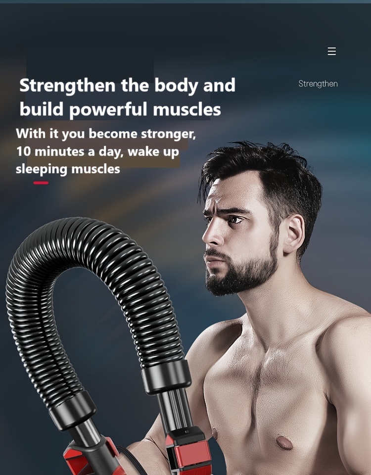 adjustable wrist forearm strengthener with non   carbon steel arm muscle exerciser with 3 level   suitable for men home fitness equipment for valentines thanksgiving christmas and fathers day 30kg to 70kg   black   pack Product details 4