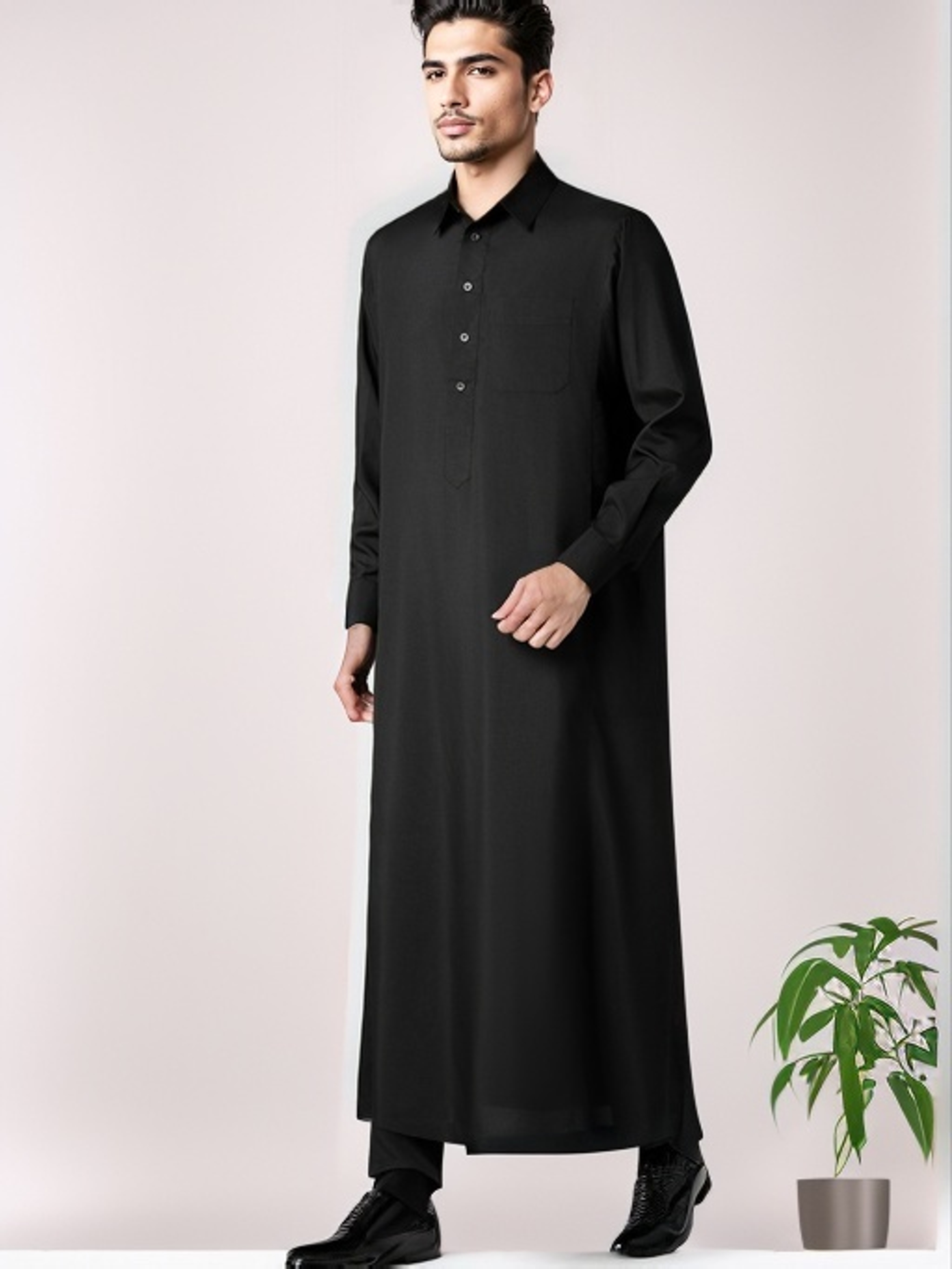 arab formal dress men Plus-Size Long Corset Prom Dress with Pockets W1070 Blue / 14W