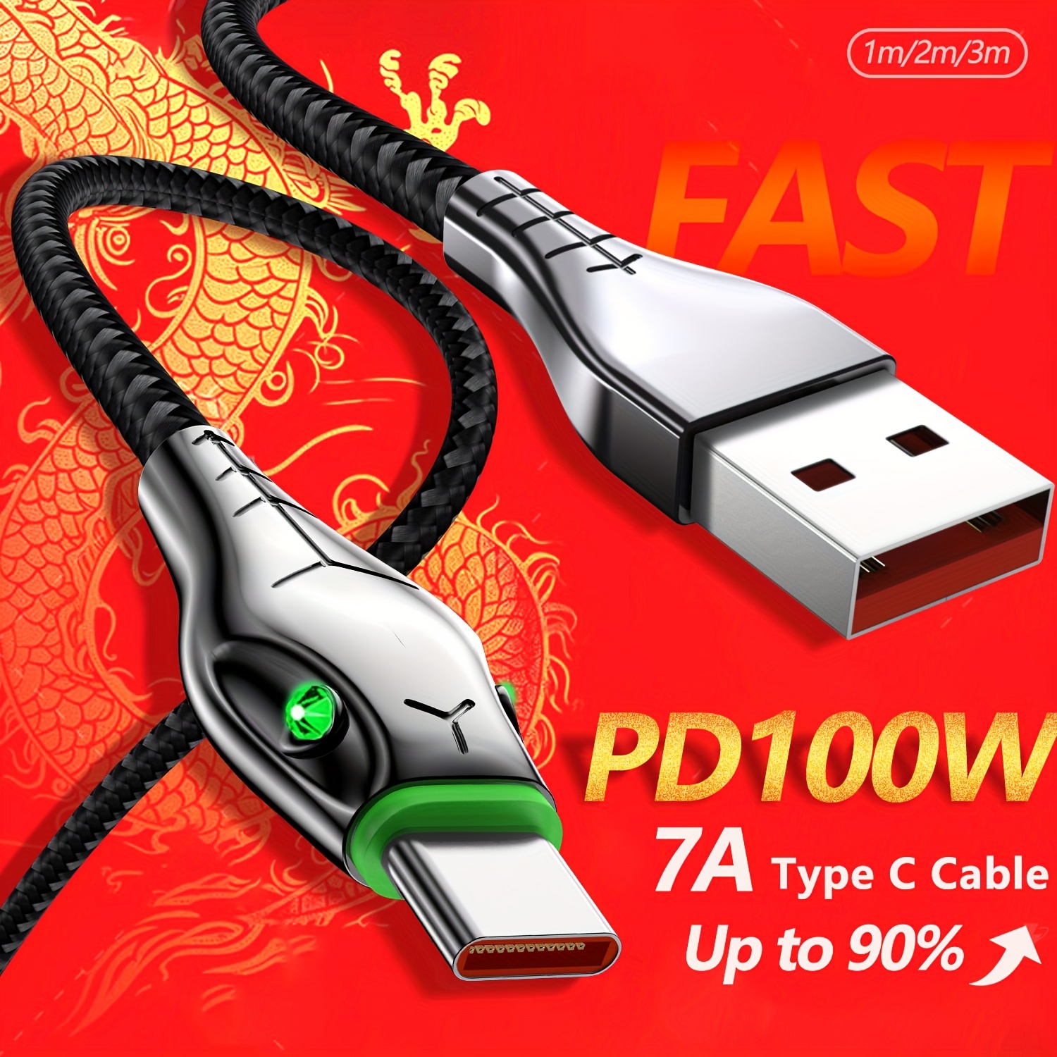 Type C Charging Cable - Temu