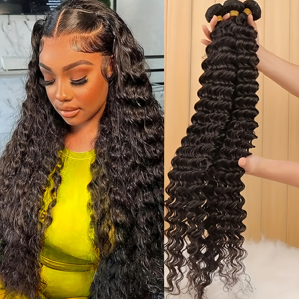 curly human hair sold on Temu United States