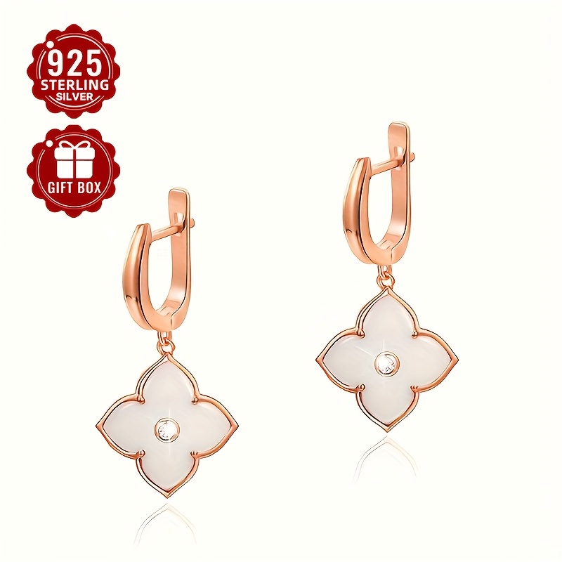 

Vana Elegant 18k Golden Plated 925 With Synthetic Zirconia, Japanese And South Korean Style, Daily And Gift Occasion, Valentine's Day Suitable, All Compatible