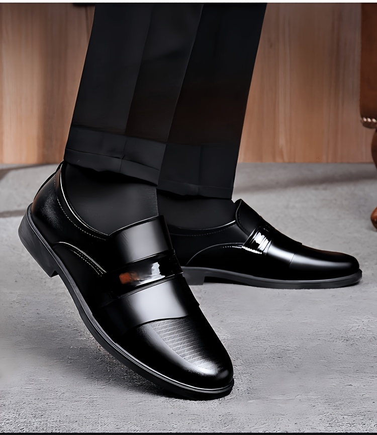 Slip-On Loafers, Heren Business Casual Schoenen, Modieuze Veelzijdige Oxfords, Trouwschoenen voor Heren, Rij Schoenen