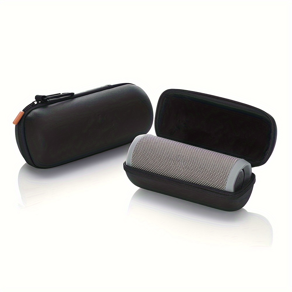 

For Flip6 Wireless Speaker Portable Bag Pu Hard Box Storage Outside The Household Travel Shockproof Protection Box