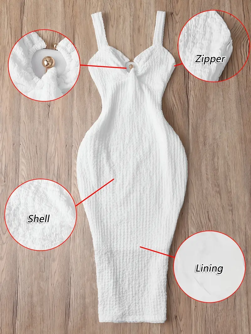 womens sleeveless bodycon dress zipper back - Temu Mauritius womens sleeveless bodycon dress zipper back - Temu Mauritius